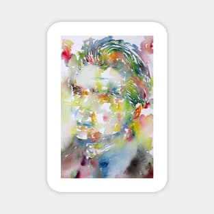 EMIL CIORAN - watercolor portrait .1 Magnet