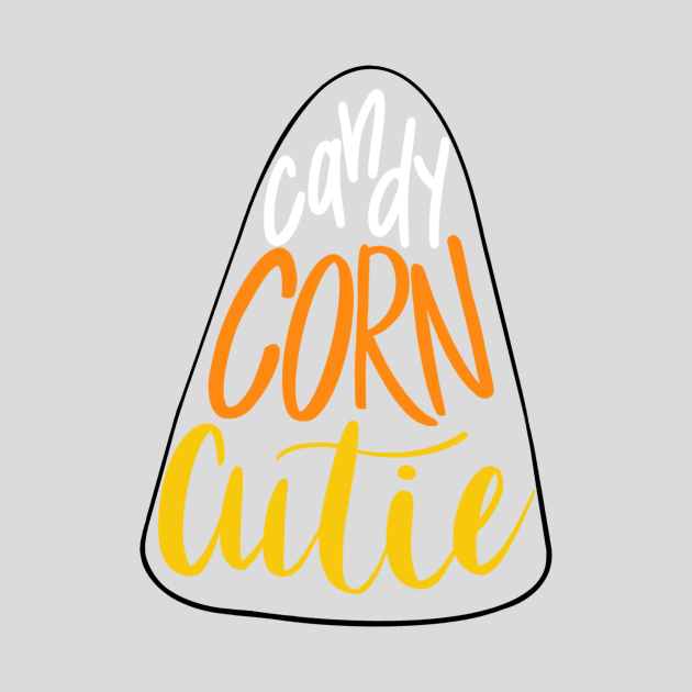 Candy Corn Cutie with outline by CraftyNinja