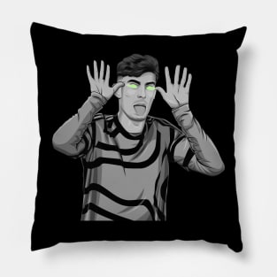 Kai Havertz Black and White Version. Pillow