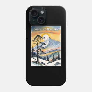 Cranmore Mountain ski New Hampshire Phone Case