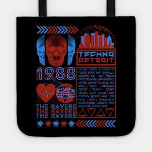 Detroit Techno - Techno Music - Techno Merch Tote