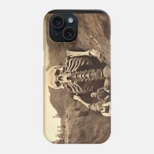 The big skull. Conspiracy Theory Phone Case