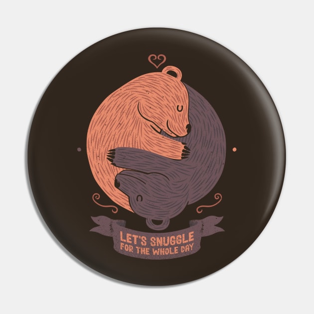 Let's Snuggle For The Holy Day Pin by Tobe_Fonseca