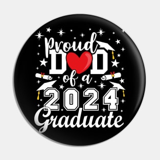 Proud Dad of a 2024 Graduate Pin