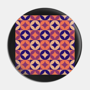 Modern Abstract Pattern Pin