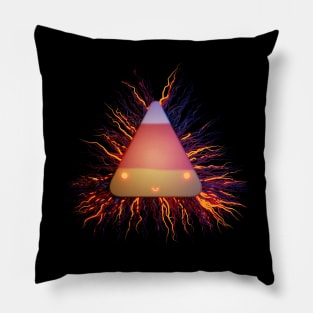 Candy Corn is Evil AF Pillow