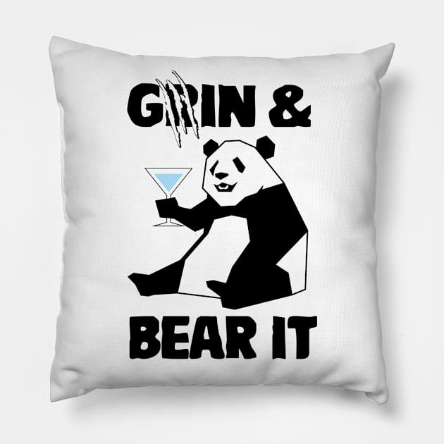 Gin & Bear It Pillow by Stacks