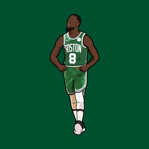 Kemba Walker Boston Celtics by xavierjfong