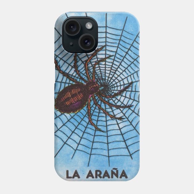 La Araña Phone Case by NotoriousMedia