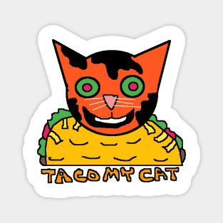 taco my cat Magnet