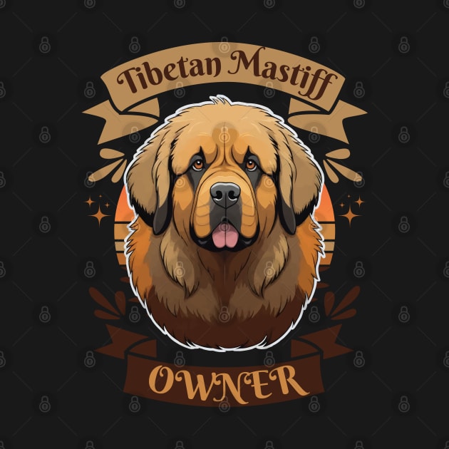 Tibetan Mastiff by Pearsville