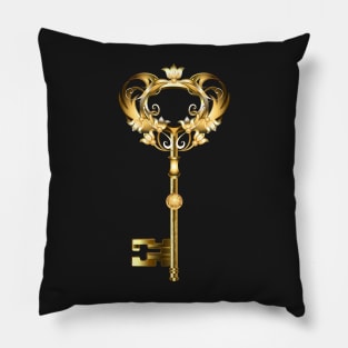 Gold Key Pillow