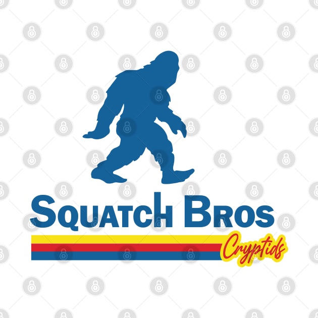 Squatch Bros Sasquatch Big Foot Coffee Cryptids by LemonatiDesign