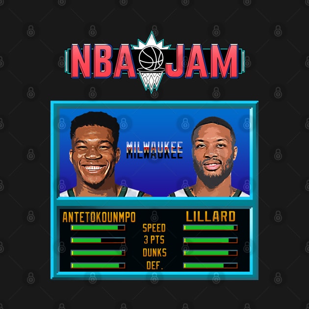 NBA JAM - season 23-24 by Buff Geeks Art