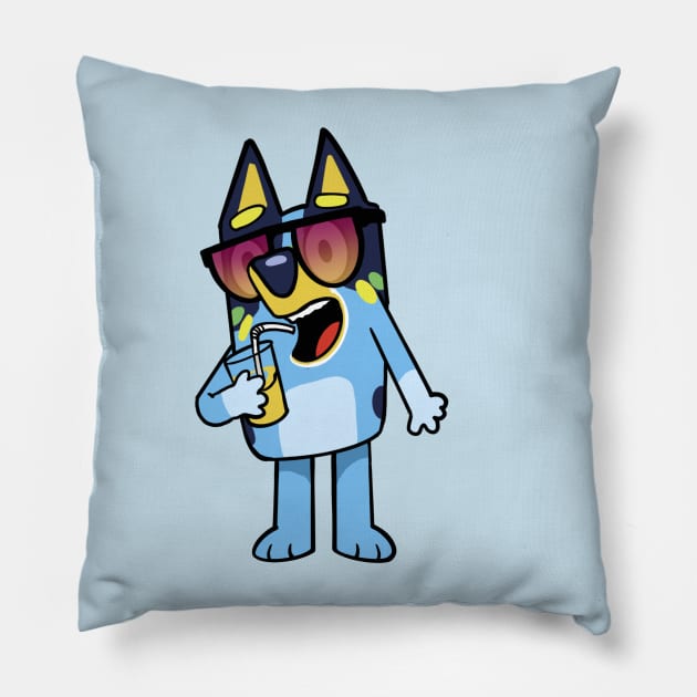 Bluey Pillow by kating