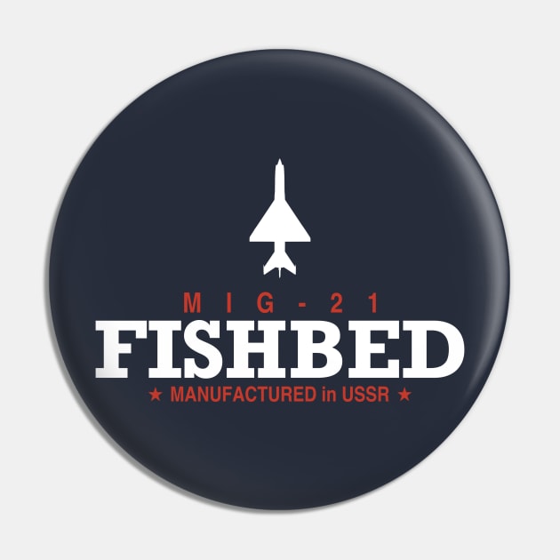 Mig-21 Fishbed Pin by TCP