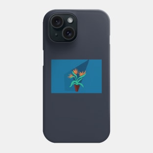 Bird of Paradise Flowers Bouquet Vase Phone Case