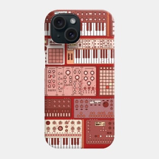 Synthesizers and Electronic Music Instruments Phone Case