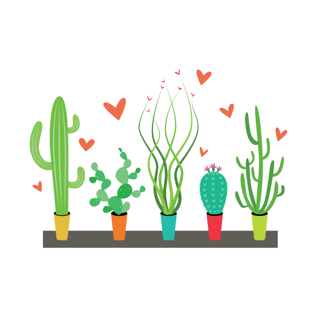 Cactus Love by DreamBox