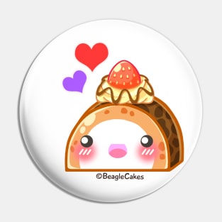 Cute Roll Cake Pin