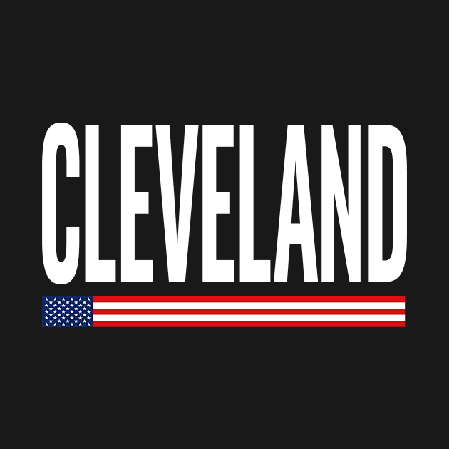 Cleveland City Pride USA Flag by MakeSomeonesDay