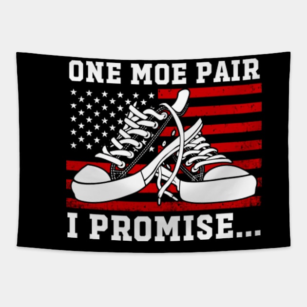 Just One More Pair I Promise Tapestry by GreenCraft