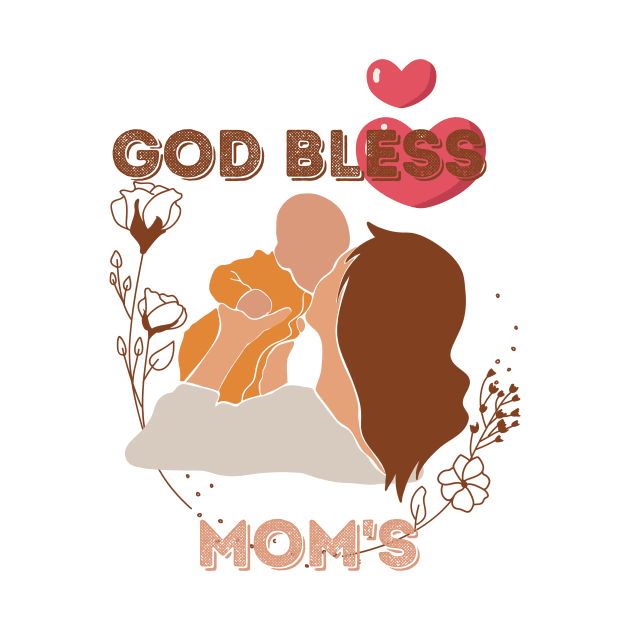 God Bless Mom's by NICHE&NICHE