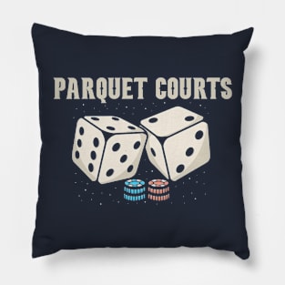 parquet courts Dice Pillow