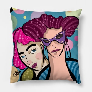 Party girls Pillow