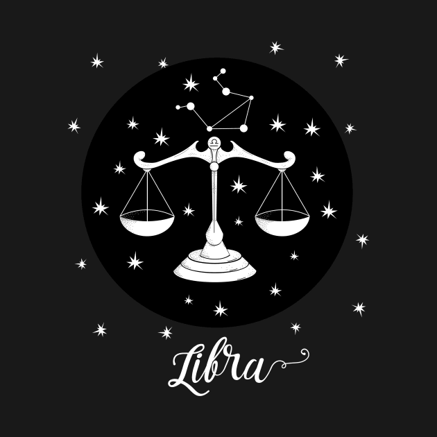 Libra Zodiac Sign Constellation by letnothingstopyou