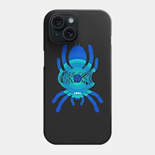 Tarantula Silhouette V157 (Radial) Phone Case