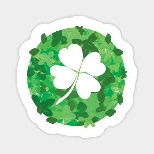Lucky clover for St. Patrick's Day Magnet