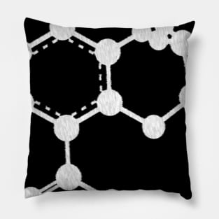 Aspirin Molecule Pillow