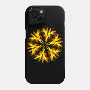 Firedragon Neon Mandala Phone Case