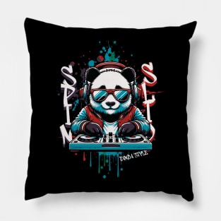 Panda Style Urban Beat Master Pillow