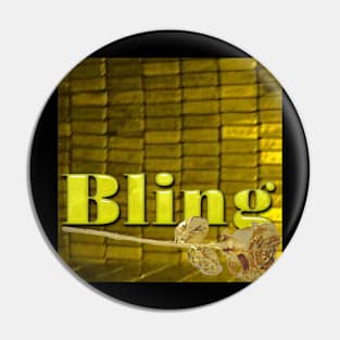 Golden Bling Bling Pin