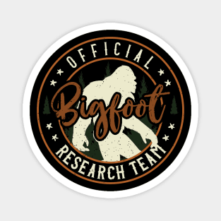 Bigfoot research team Magnet