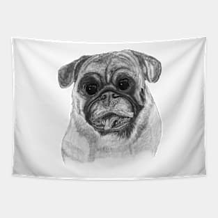 Billy The Pug Tapestry