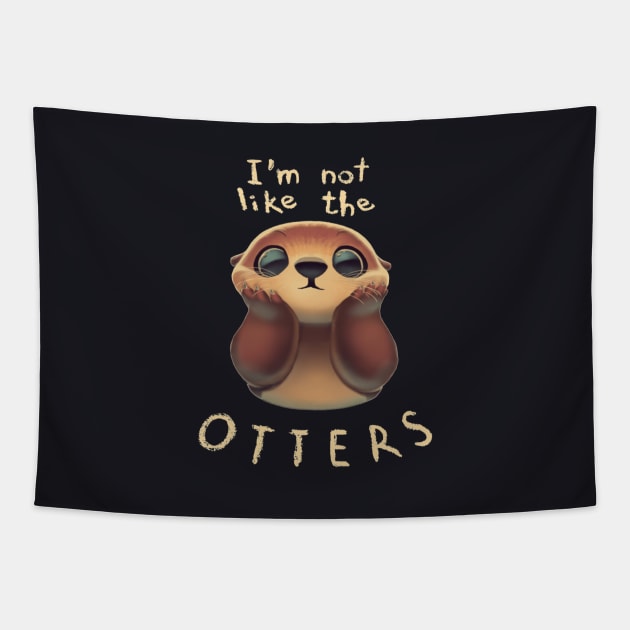 Not Like The Otters 8 Tapestry by kazuha