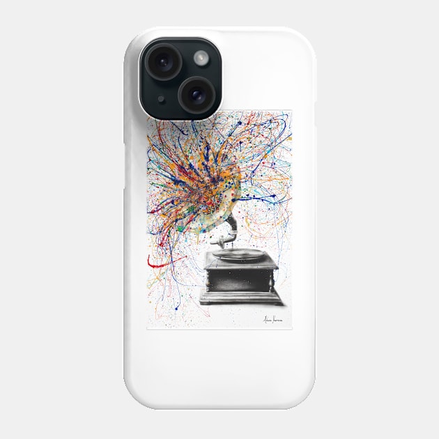 Gramophone Phone Case by AshvinHarrison