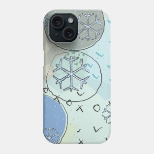 Snowflake Pattern Phone Case