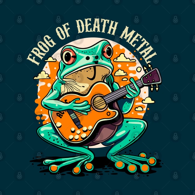 Frog Of Death Metal by artslave