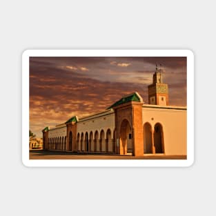 Morocco. Rabat. Mosque near the Royal Palace. Magnet