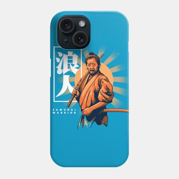 Samurai Warrior Phone Case by SM Shirts