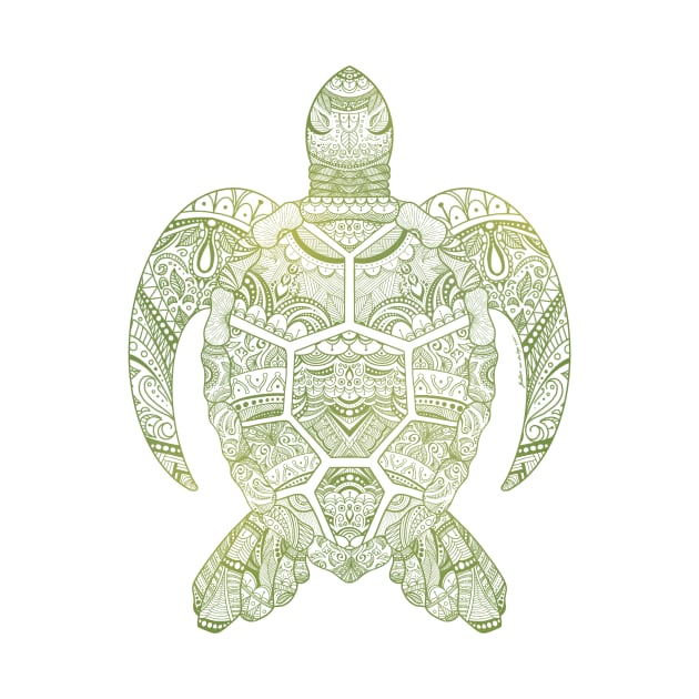 Turtle Mandala by vanderdys