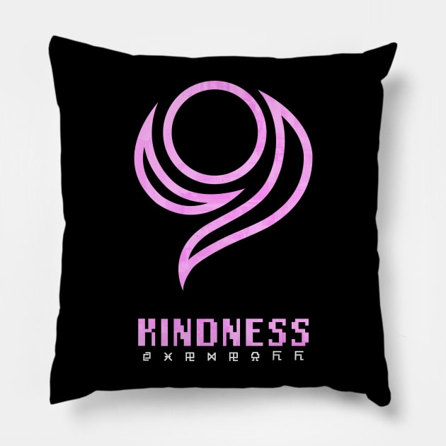 Digimon Crest of Kindness Pillow by Kaiserin