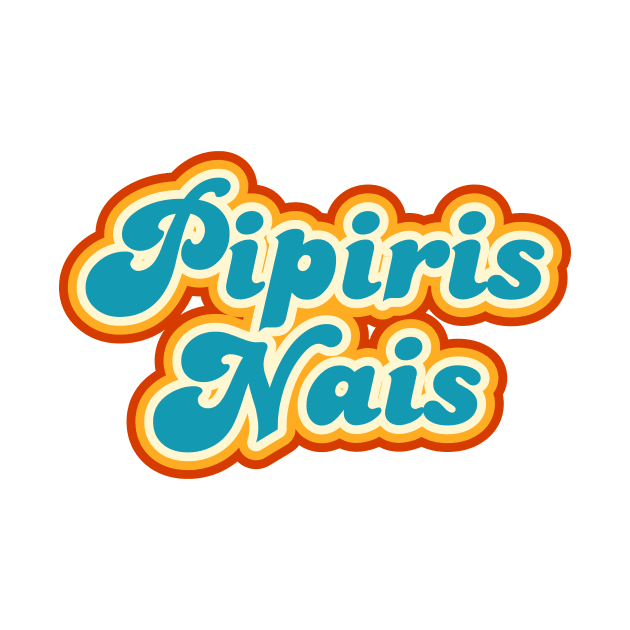 Pipiris Nais - retro design by verde