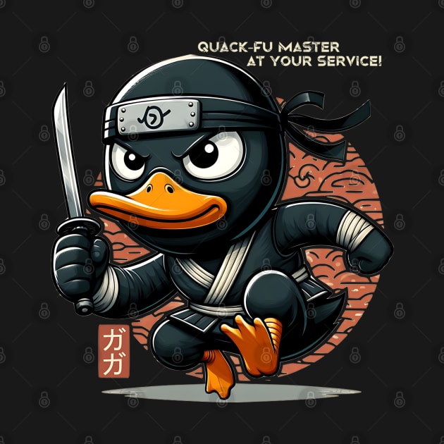 quack fu master at your service by AOAOCreation