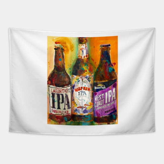 IPA Combo Tapestry by dfrdesign