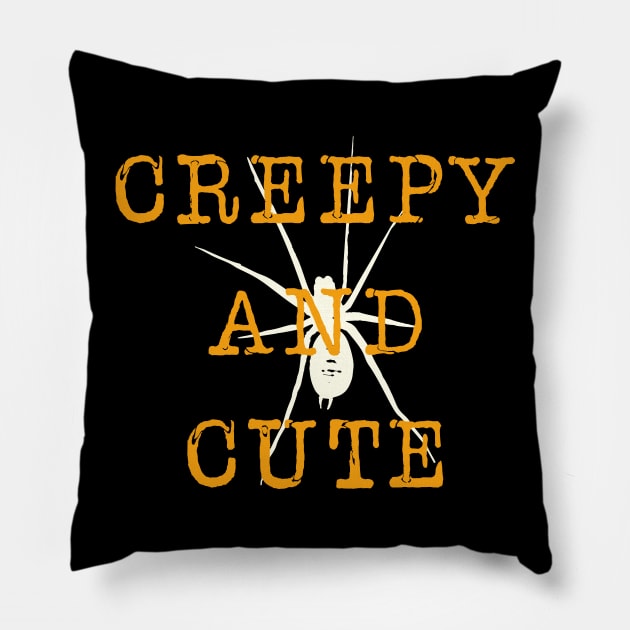 Creepy and Cute - Spider Pillow by OzInke